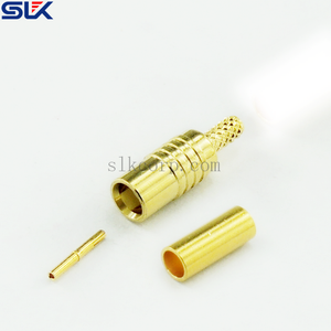 MCX插孔直形压接连接器用于RG174 RG316电缆的50欧姆5MXF11S-A02-007