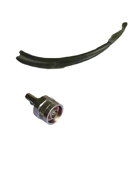 N插头直形压接连接器，用于LMR400-75电缆75欧姆7NCM11S-A308